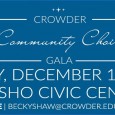 The Crowder College has a performance on December 11.