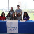 Five Crowder College sophomores continue their basketball careers by signing letters of intent in May.