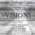 This fall, the Cassville Crowder College campus is presenting the International Postcard Art Show: VISIONS.